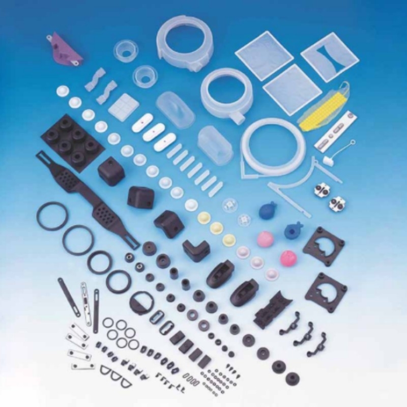 Materia prima composta resistente ad alta temperatura dell'elastomero di silicone MVQ per la modellatura e l'estrusione