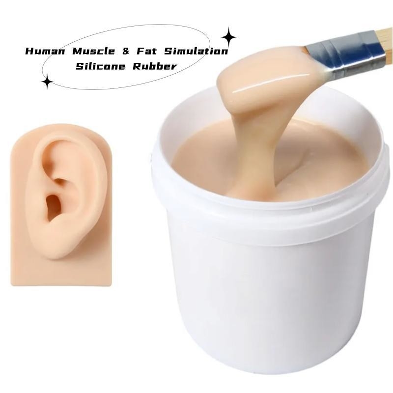 muscolo umano 4.0Mpa e gomma di silicone grassa dell'elastomero di simulazione per la fabbricazione artificiale degli arti