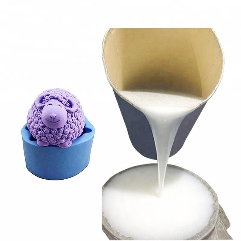 Silicone liquido bianco di restringimento basso per la muffa che fa allungamento di 300% per il trapano dell'olio