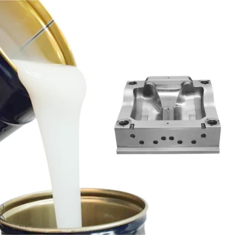 Silicone liquido bianco di restringimento basso per la muffa che fa allungamento di 300% per il trapano dell'olio