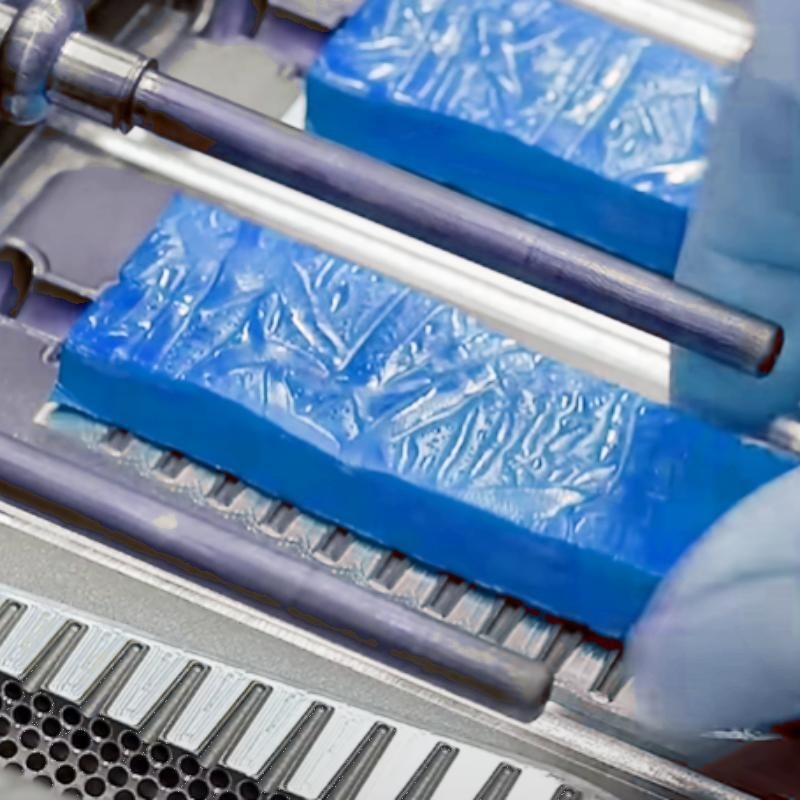 la tensione di 7.5Mpa 8% ha messo la gomma di silicone bianca del silicone di MVQ 6.5Mpa per le parti automobilistiche