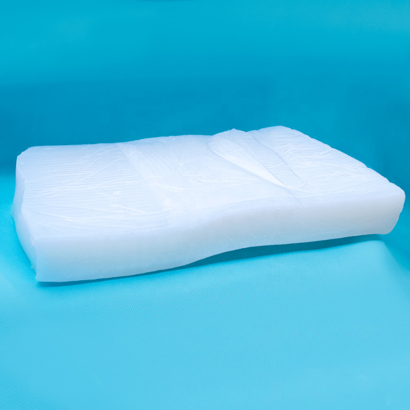 Gomma di silicone trasparente FDA 500% gomma di silicone fumata senza colore