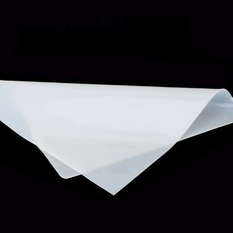 Goma di silicone ad alta trasparenza, senza colore, 8% di tensione