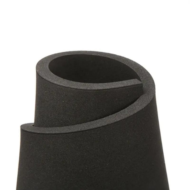 Allungamento materiale resistente elettrico di densità 350% della gomma di silicone di colore nero 1,19